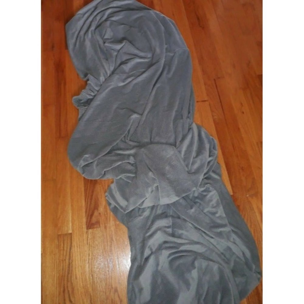 Perfect Fit NeverWet 3pc Sofa Slipcover Liquid Resistant Stain Repellent Gray - Picture 5 of 7